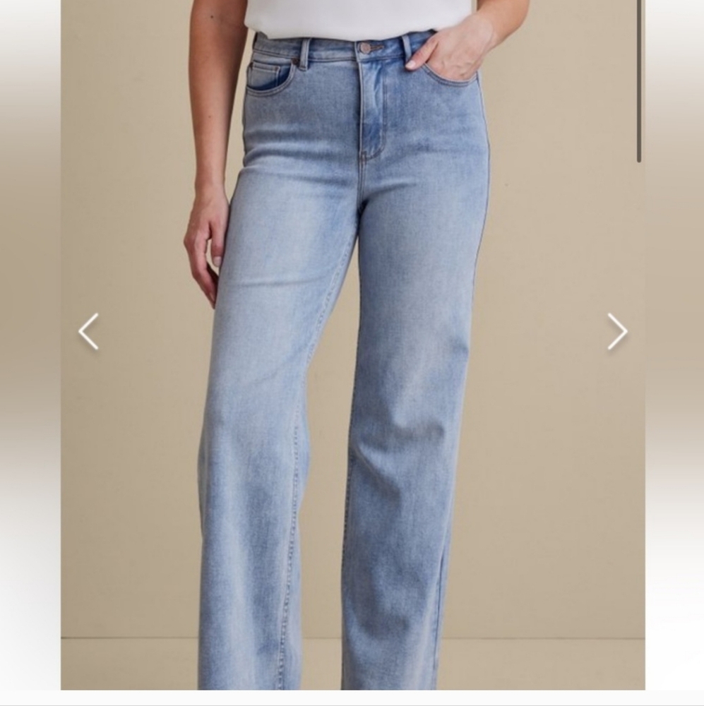 Soft surroundings High Waisted jeans size  16 tall Jeans